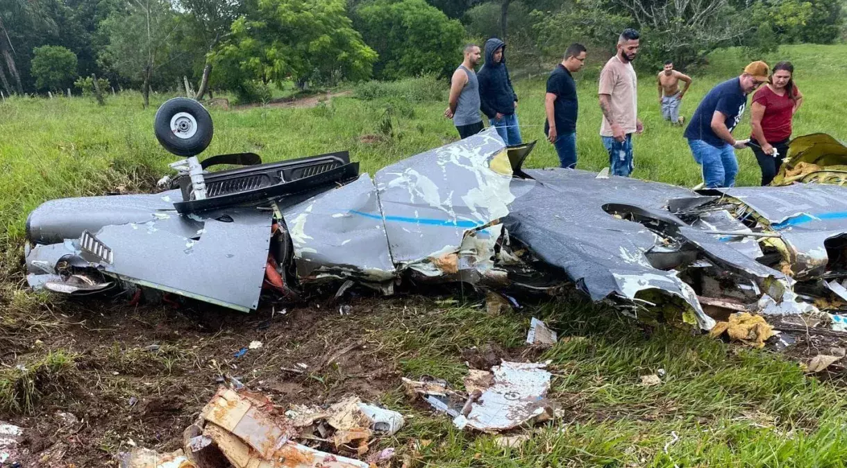 Vítimas da queda de avião no Sul de Minas são identificadas: veja quem são